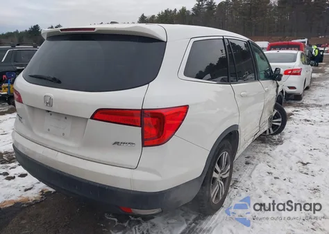 2018 Honda Pilot Ex-L из США, поврежденный, VIN 5FNYF6H89JB056116